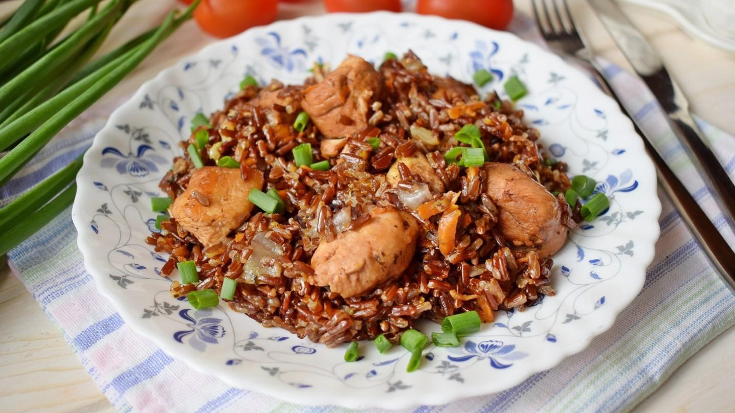 Плов с коричневым рисом и уткой. «Сово-Сова» продукция для омоложения, здоровья и долголетия