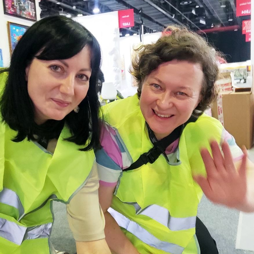 WORLD ART DUBAI 2025. Художник Анастасия Кисткина, Петербург