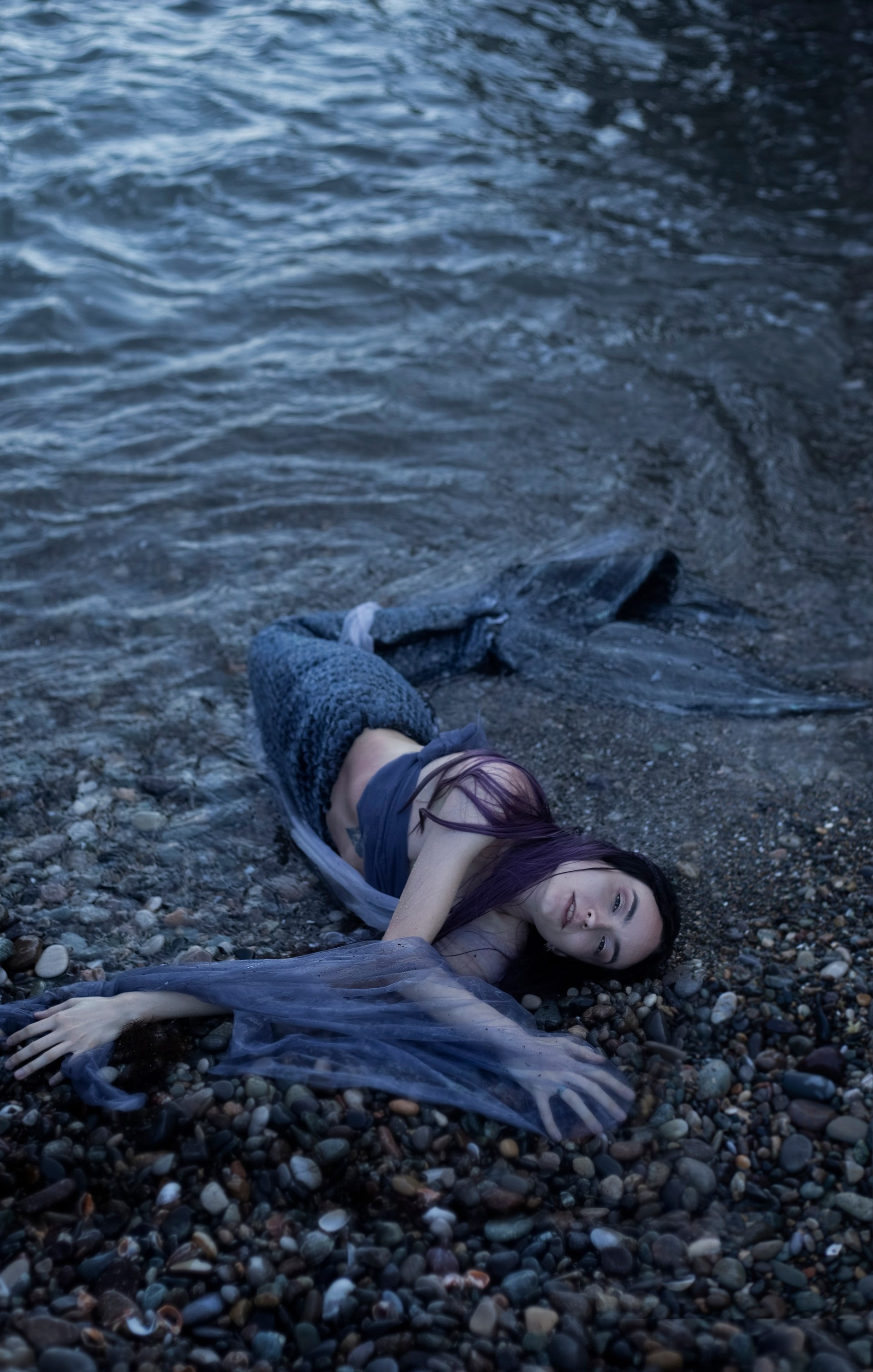 Mermaid. Art photographer Tatiana Serbina
