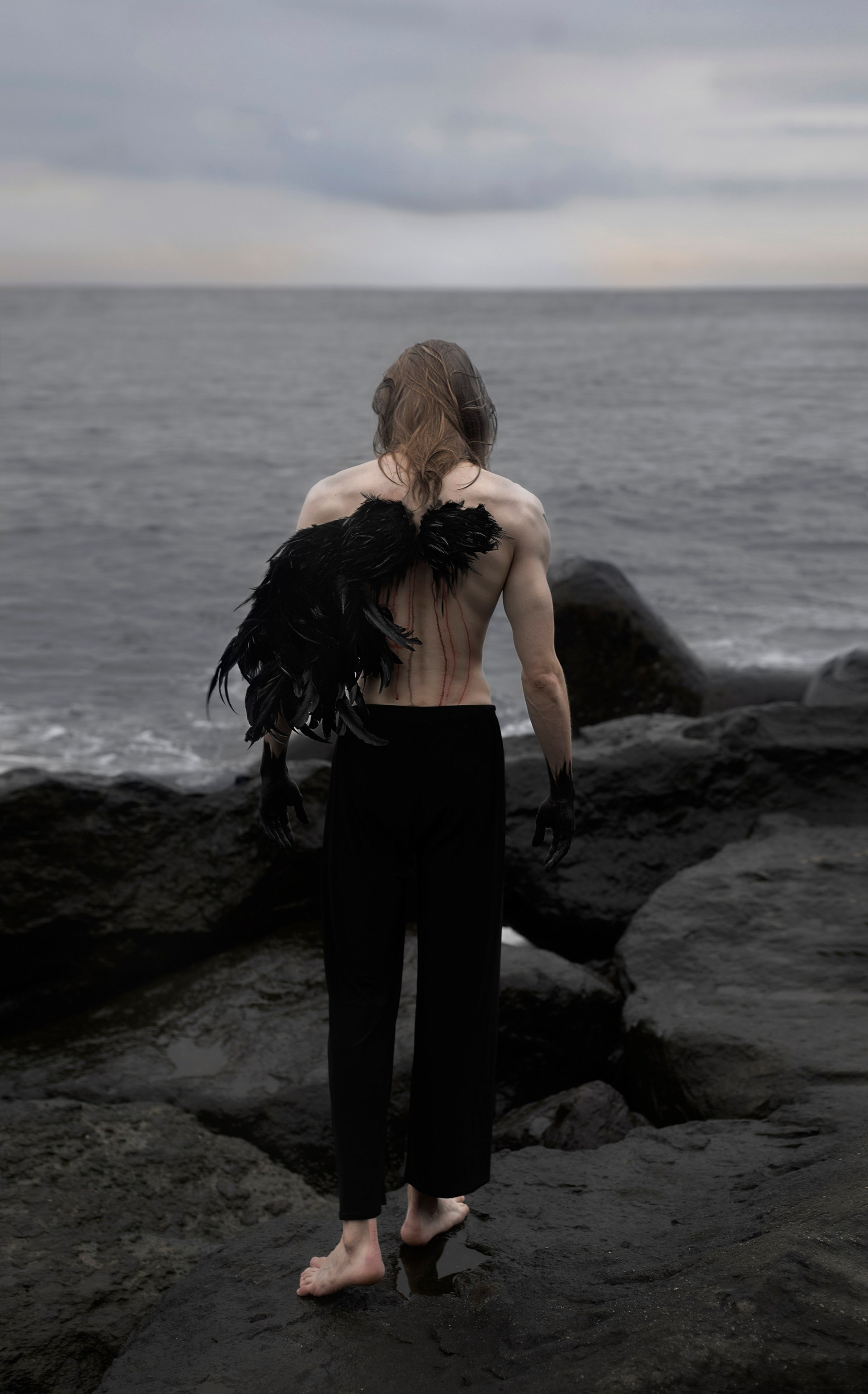 Angel. Art photographer Tatiana Serbina