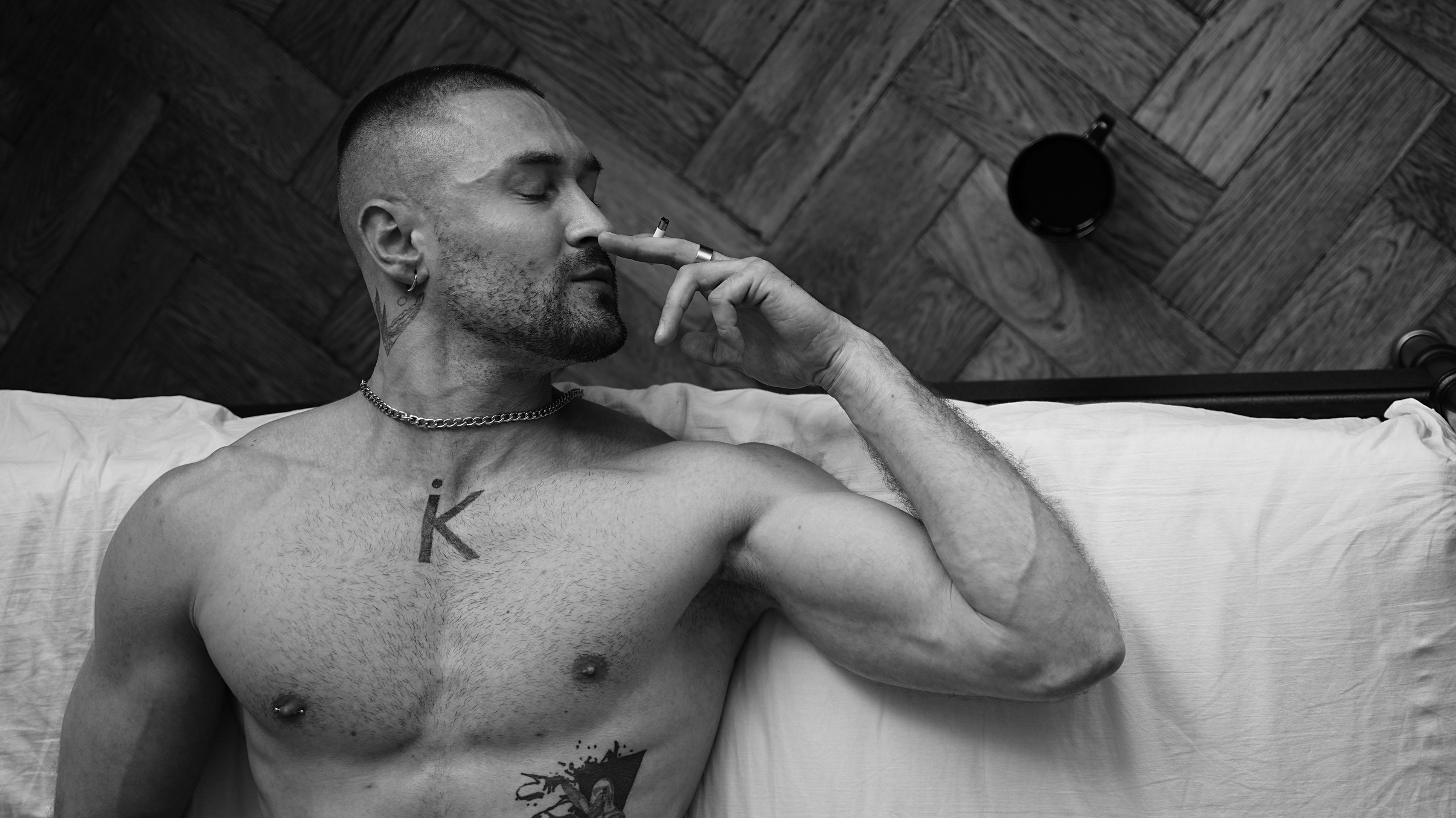 Мужской портрет в студии в Москве — без позирования | Эля Иванова