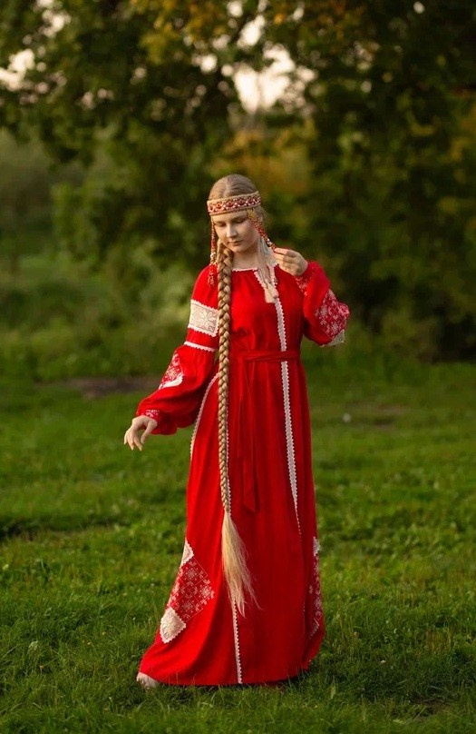 Русская и славянская одежда. Современна русская одежда