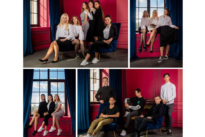 Премиальный школьный выпускной альбом