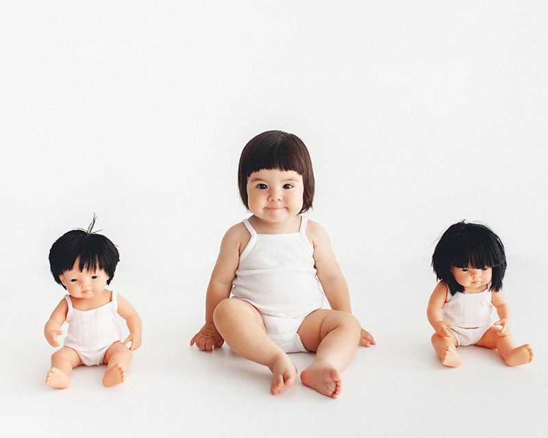 Моя маленькая муза с черными волосами. Детский фотограф в Самаре