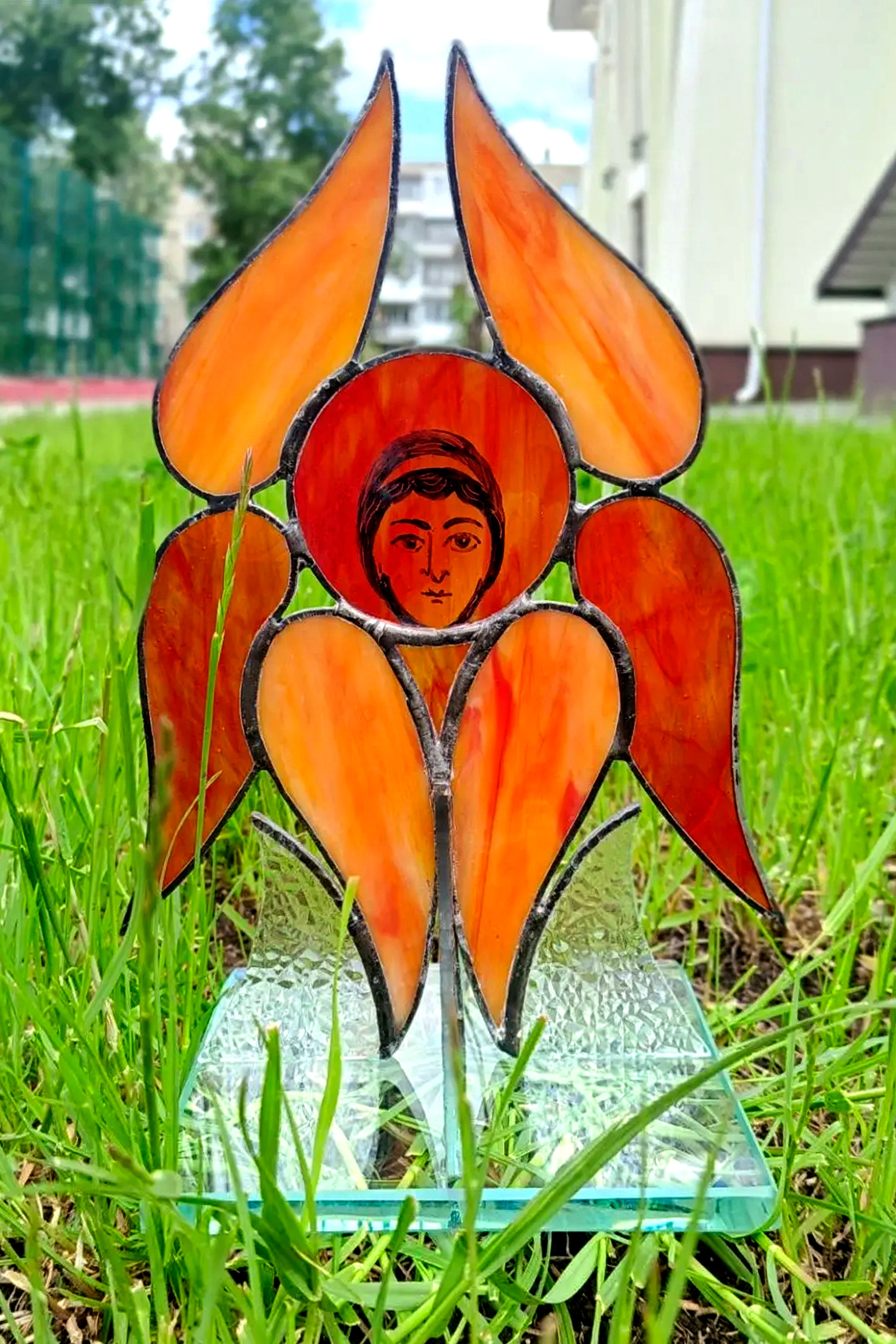 НАШИ РАБОТЫ. Витражи и решение из стекла г. Дзержинск
