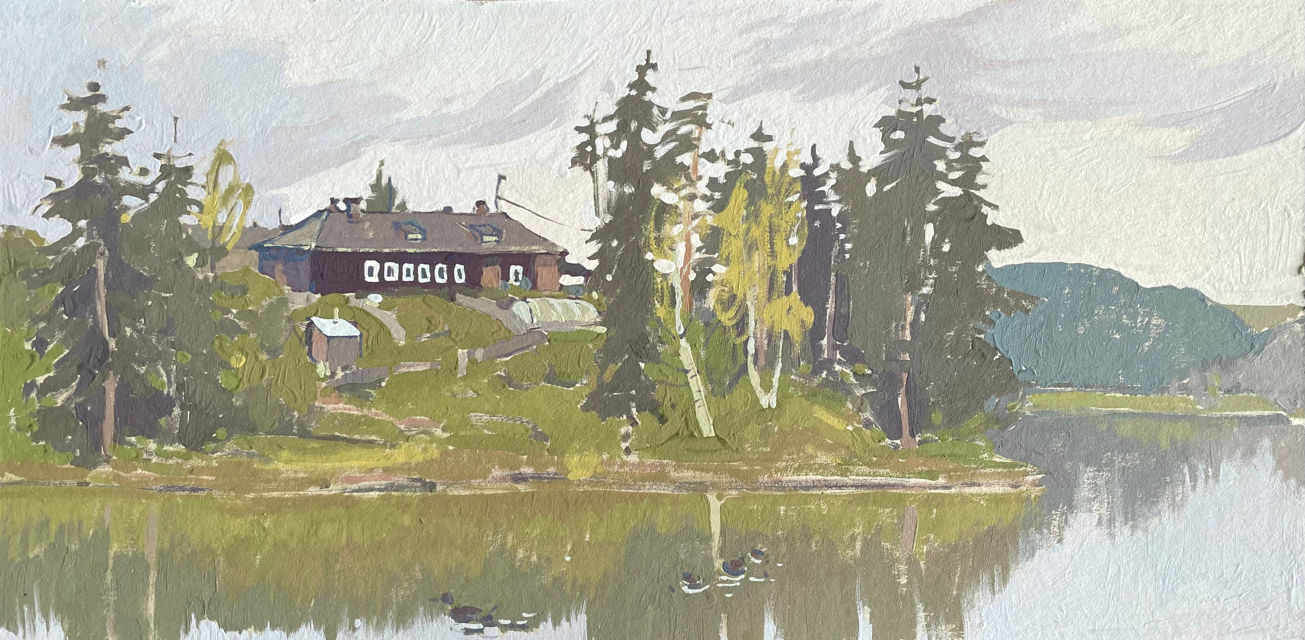 Пейзажи. Художница Лиза Владимирова