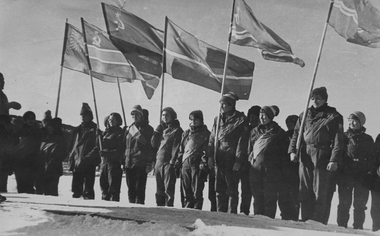 Агитпоход (1981). Фотограф Эдуард Алмадаков