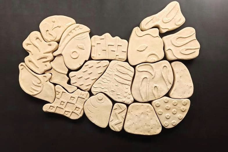 Инна Буинская панно «Семья». Декор для дома