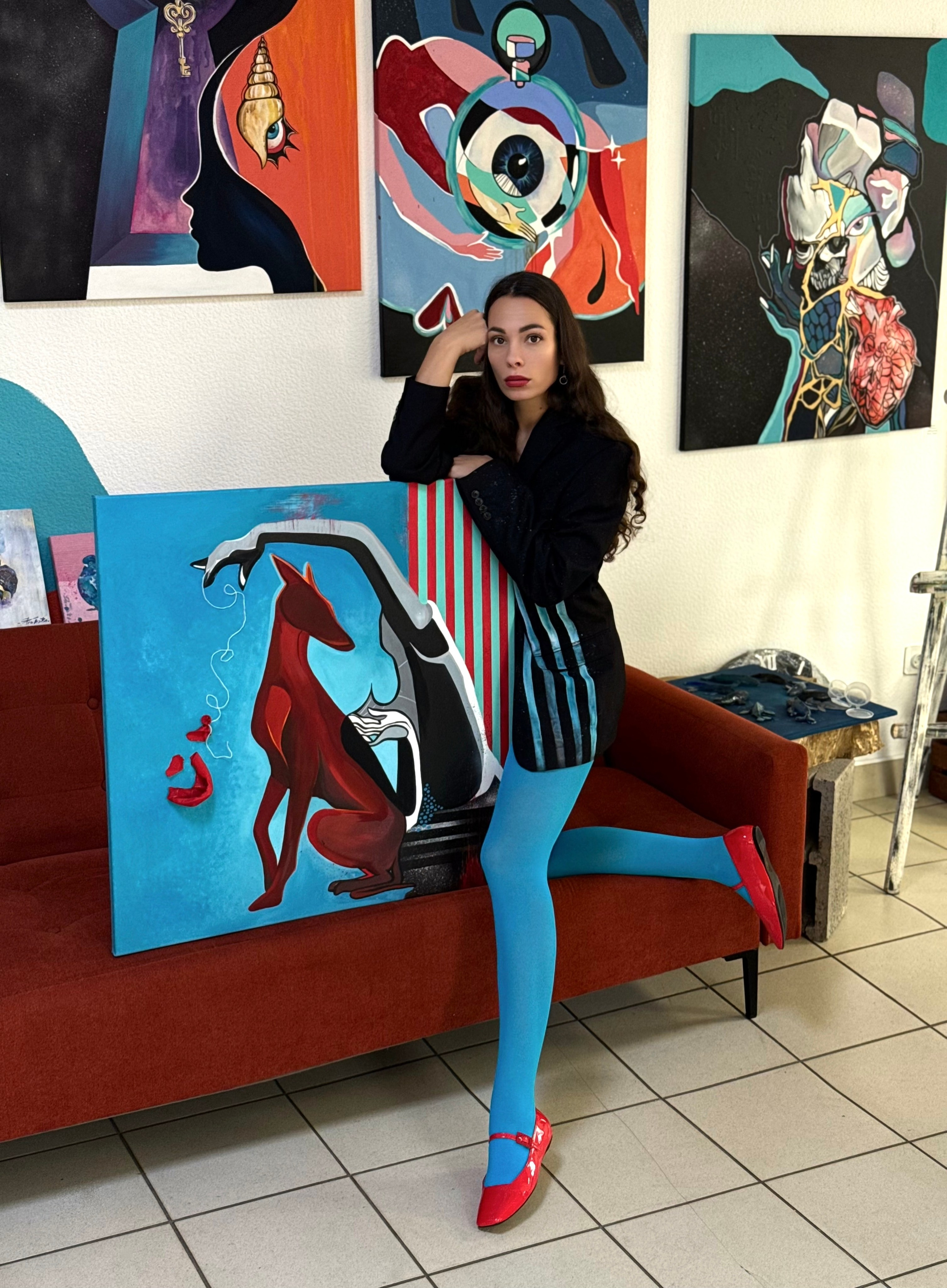 Контакты. Художник Якимова Юлия картины в интерьер и предметы декора