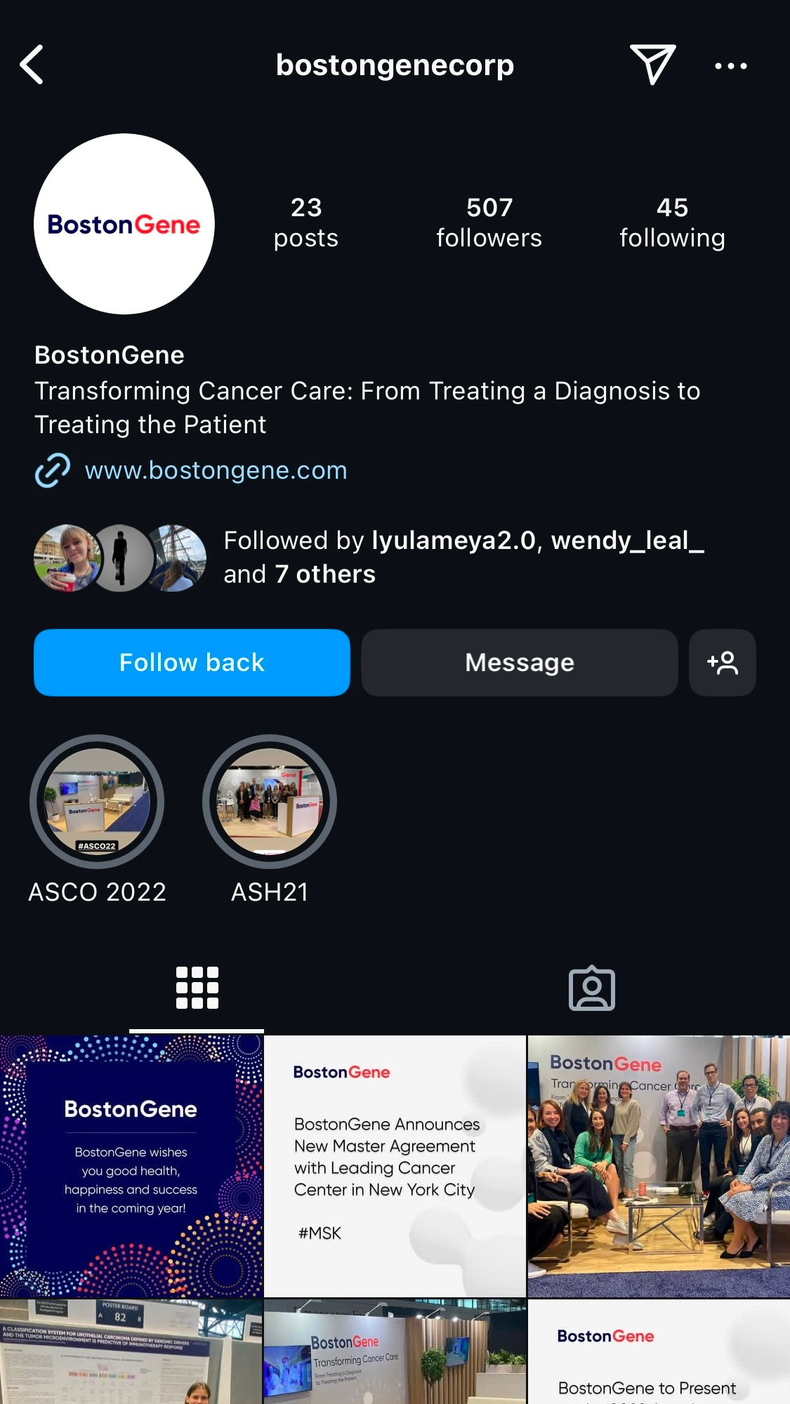 Social media banners