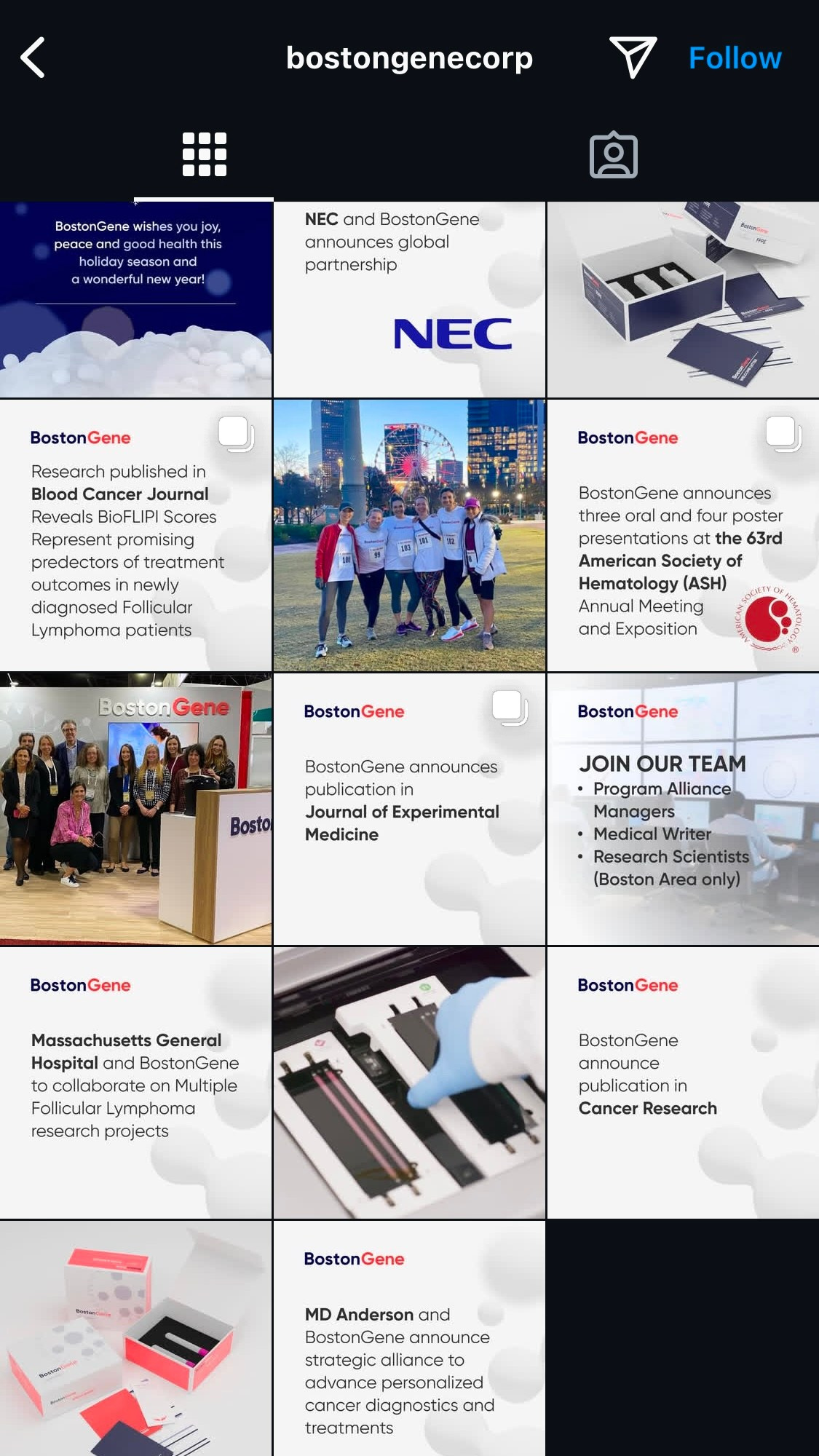 Social media banners