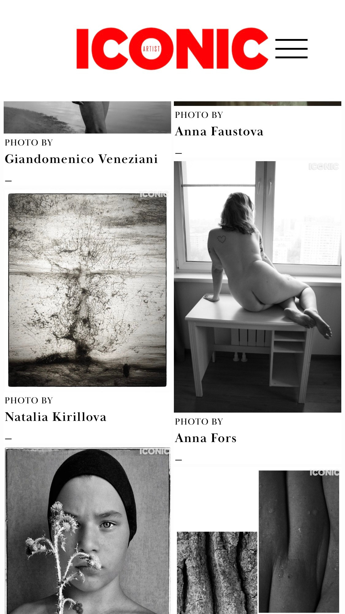 Достижения. Арт-ню фотограф, Фотохудожник в Москве Анна Форс