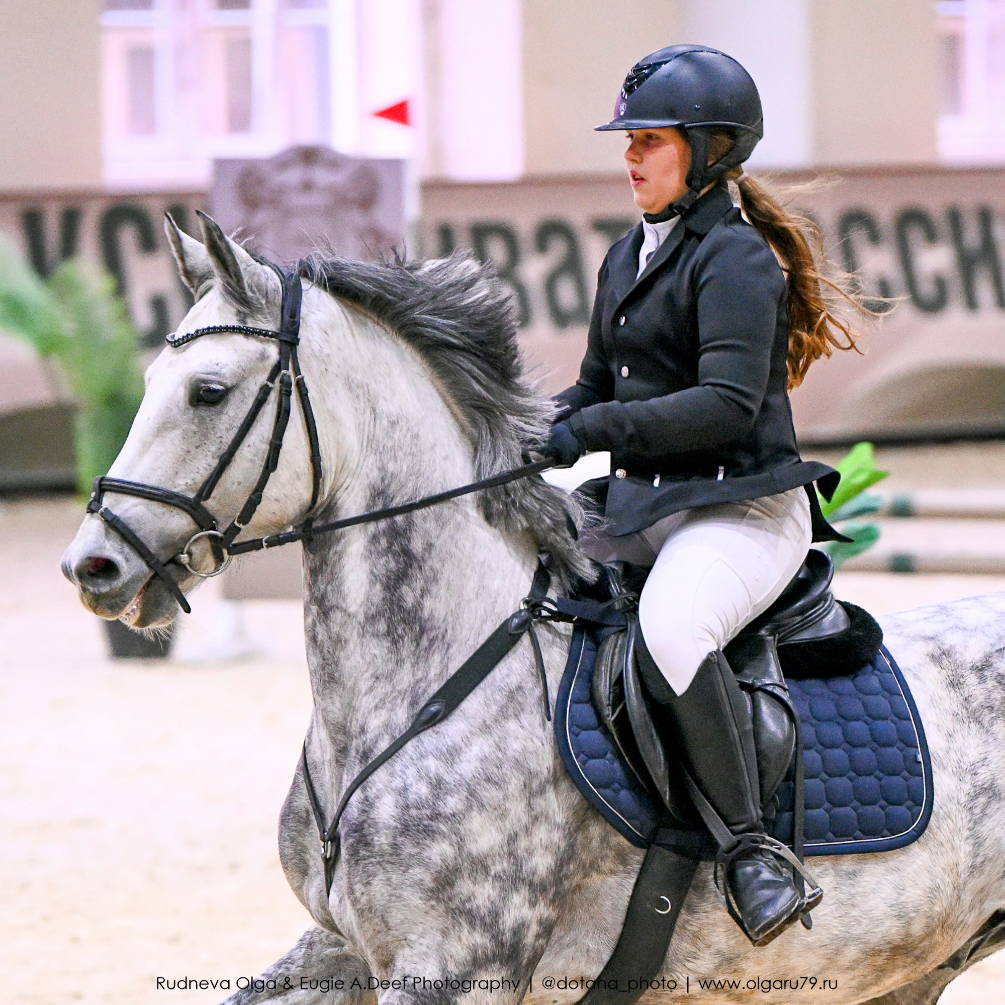 2025.10.26 — КСК Виват, Россия! конкур. ТУРНИРНАЯ КОННАЯ ФОТОГРАФИЯ, Руднева Ольга и Евгений Адеев