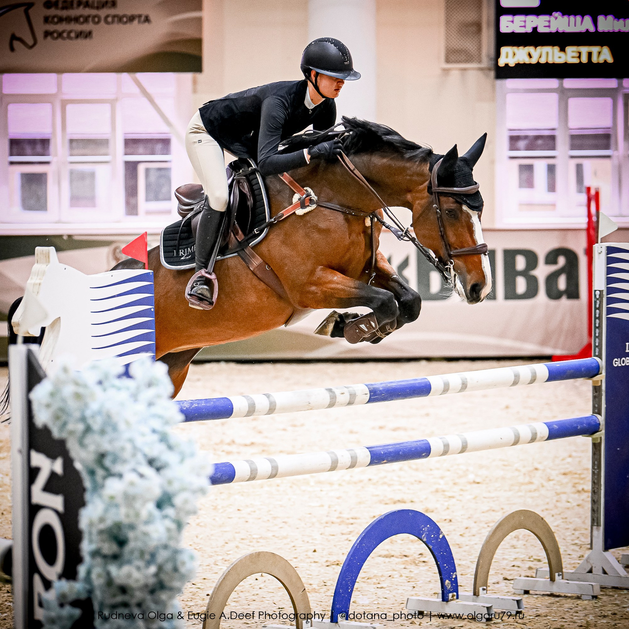 2025.10.26 — КСК Виват, Россия! конкур. ТУРНИРНАЯ КОННАЯ ФОТОГРАФИЯ, Руднева Ольга и Евгений Адеев
