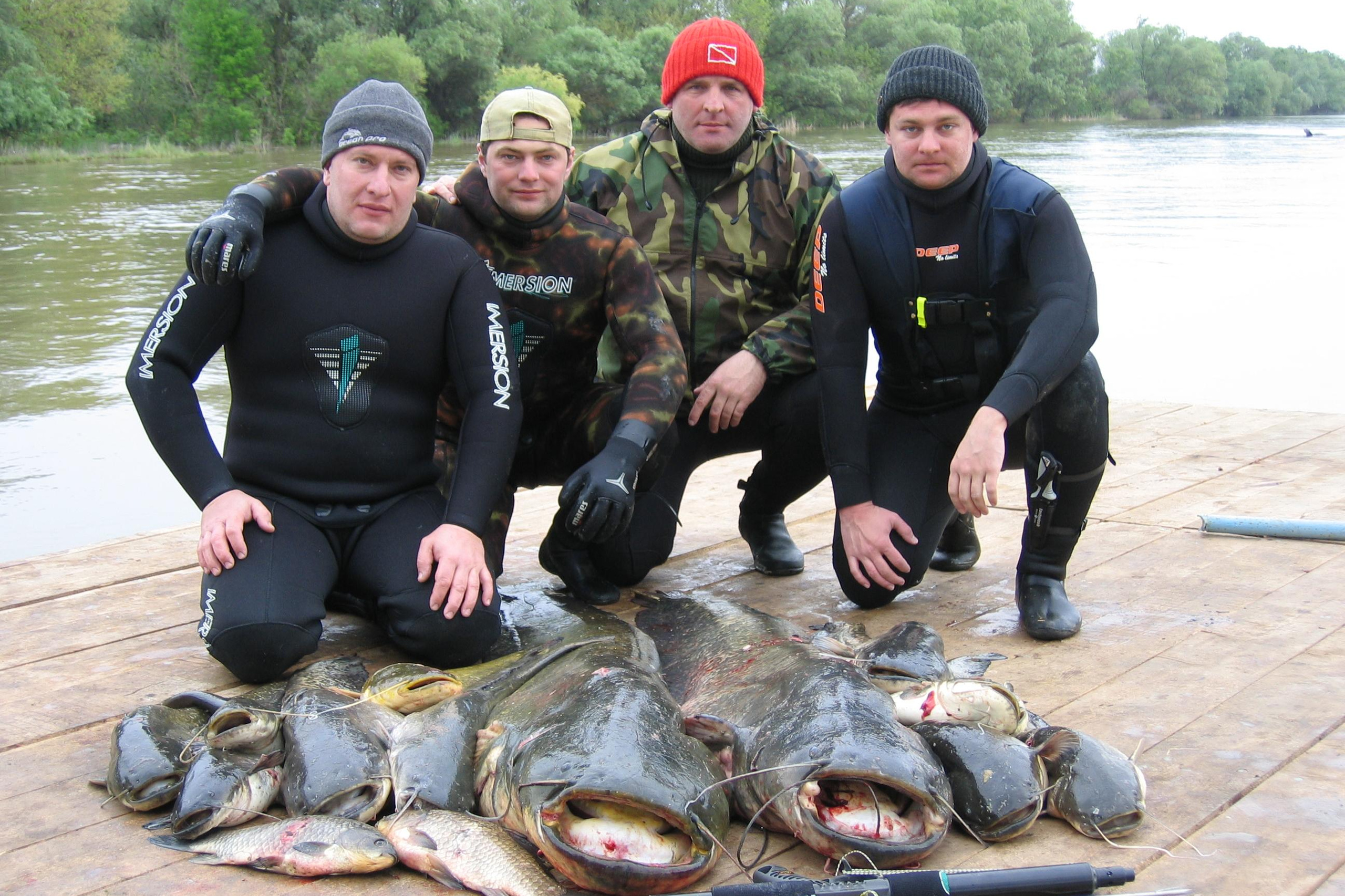 Подводная охота в Беларуси. Дайвинг-клуб «Капитан Морган», Беларусь