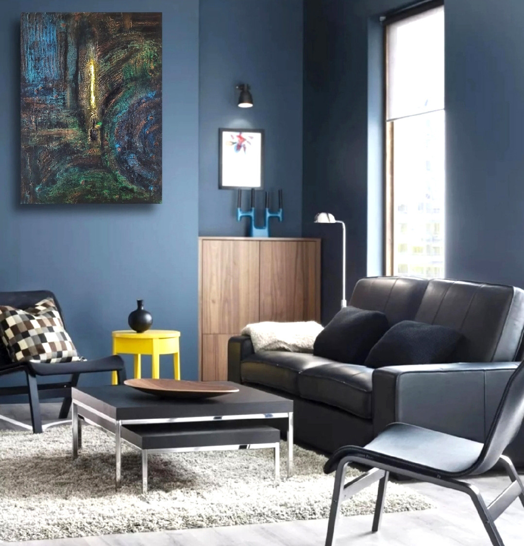 Абстракция № 1. Фактурные картины для интерьера