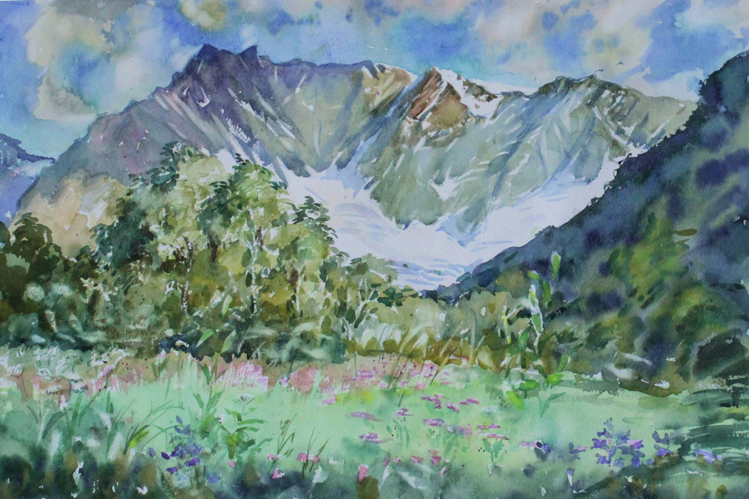 ПЕЙЗАЖИ. Свет акварели Галины Поплавской