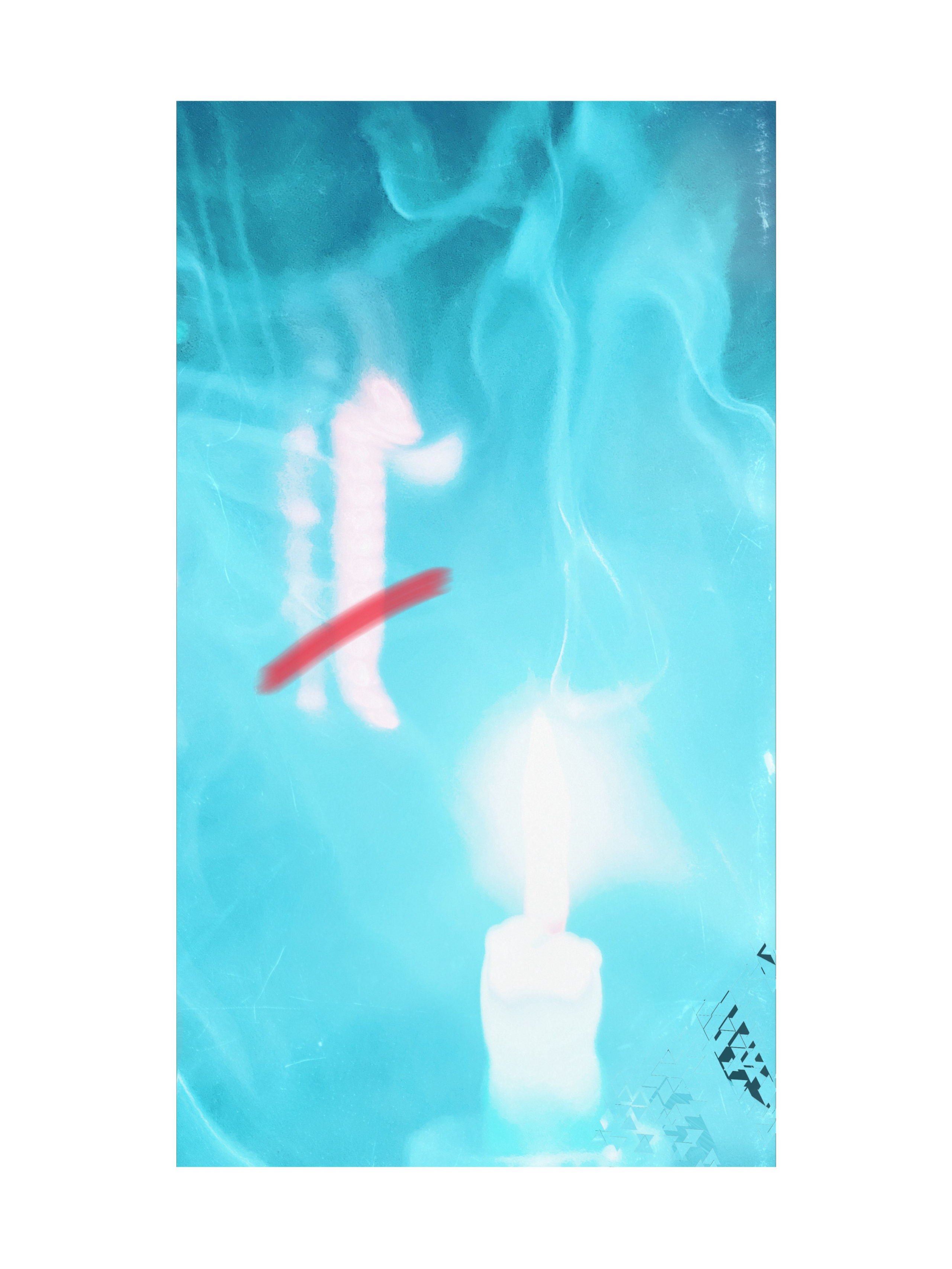 аля душевно и нежно гладит себя