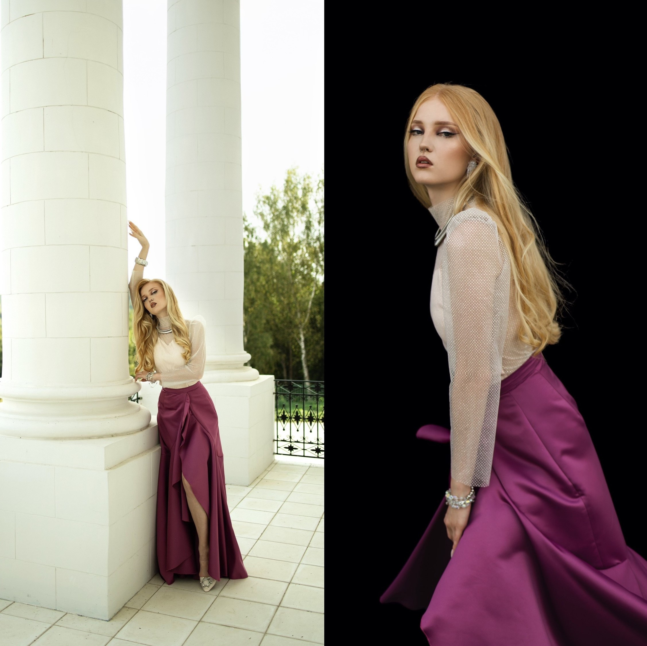 ПОШИВ ВЫПУСКНОГО ПЛАТЬЯ. Модельер Евгений Бременев