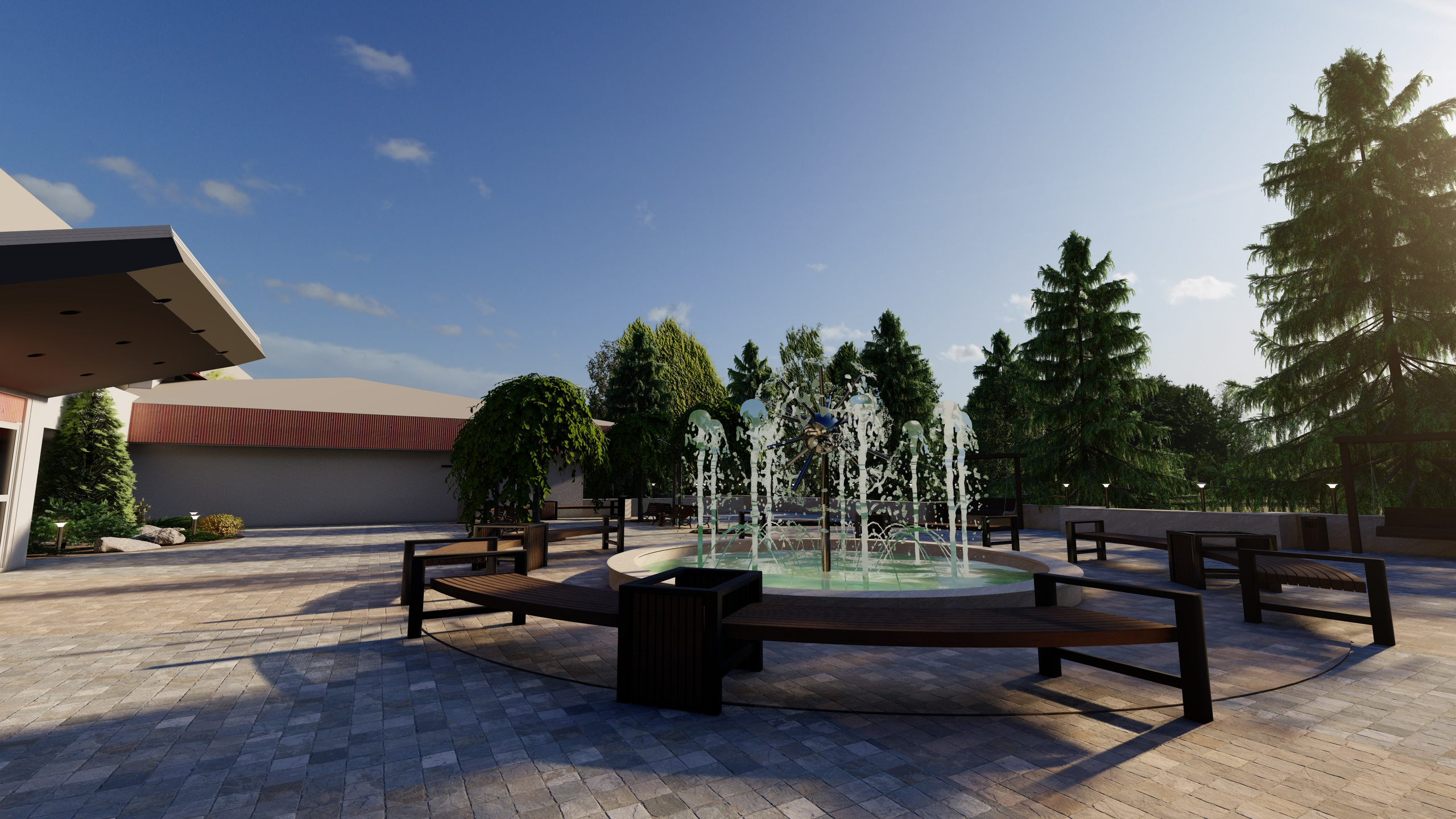 Санаторий «Россия». Студия интерьерного и ландшафтного дизайна