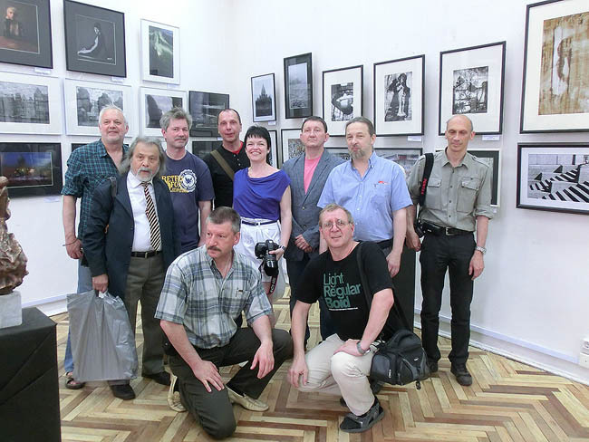 Люминография в СХ СПБ 2012 - Люминография - luminografia.ru