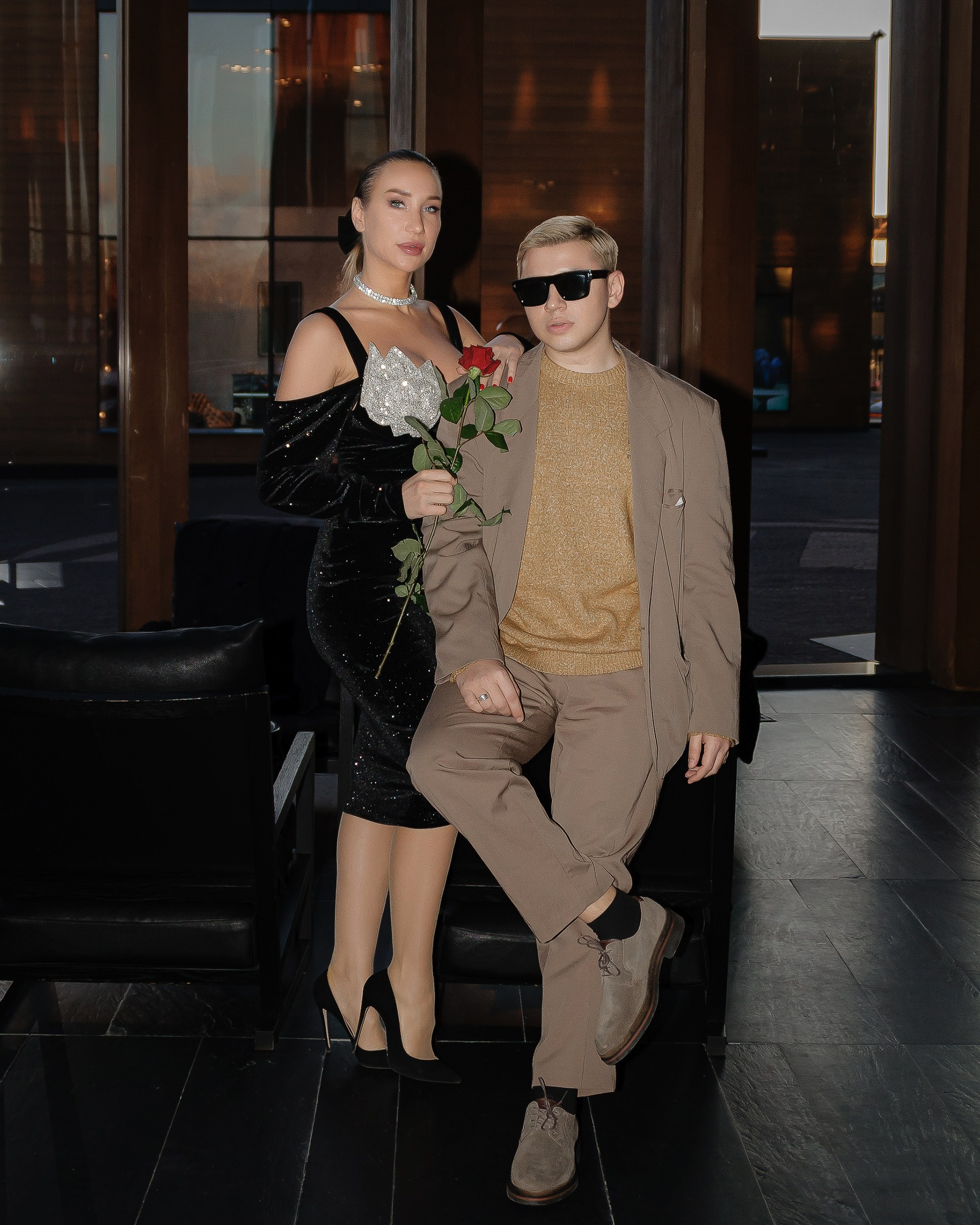 Руслан Громов и Светлана Фока на премьера фильма "Немая жизнь в Барвиха Village, фотограф Анна Добрачёва