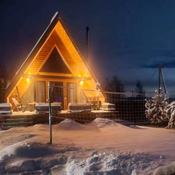 А-фрейм дом в Минеево — смотреть в каталоге