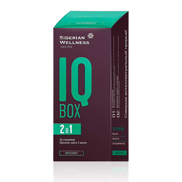 IQ Box для интеллекта — Набор Daily Box от Сибирское здоровье