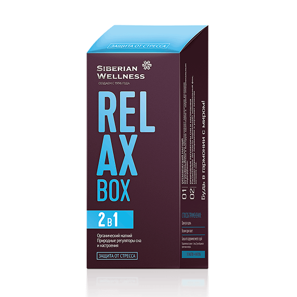 RELAX Box Защита от стресса от Сибирское здоровье