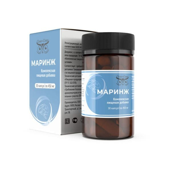 МАРИНЖ — растворяет атеросклеротические бляшки сосудов. «Сово-Сова» продукция для омоложения, здоровья и долголетия