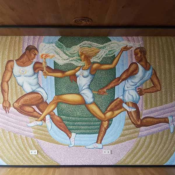 Роспись стен мозаика