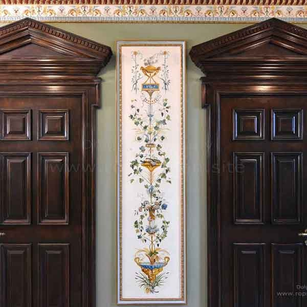 Альфрейная роспись стен