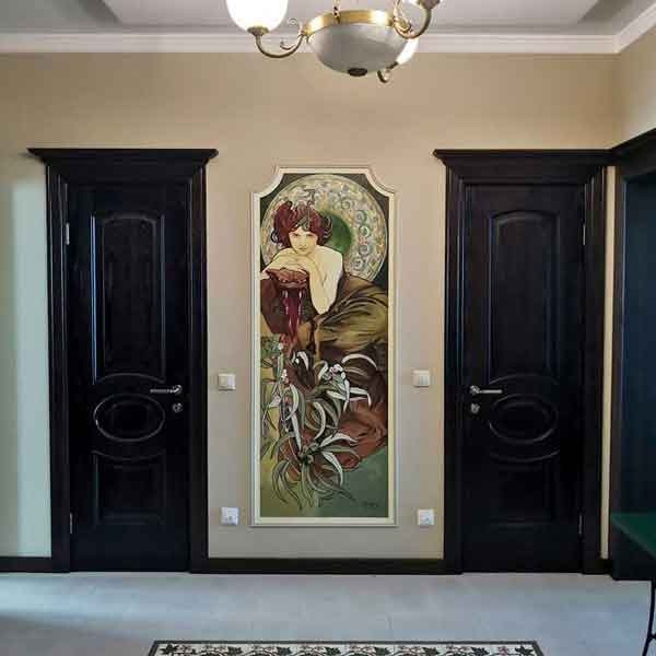 Роспись стен в интерьере