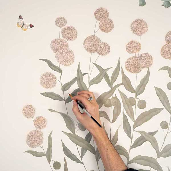 Ботаническая  роспись стен