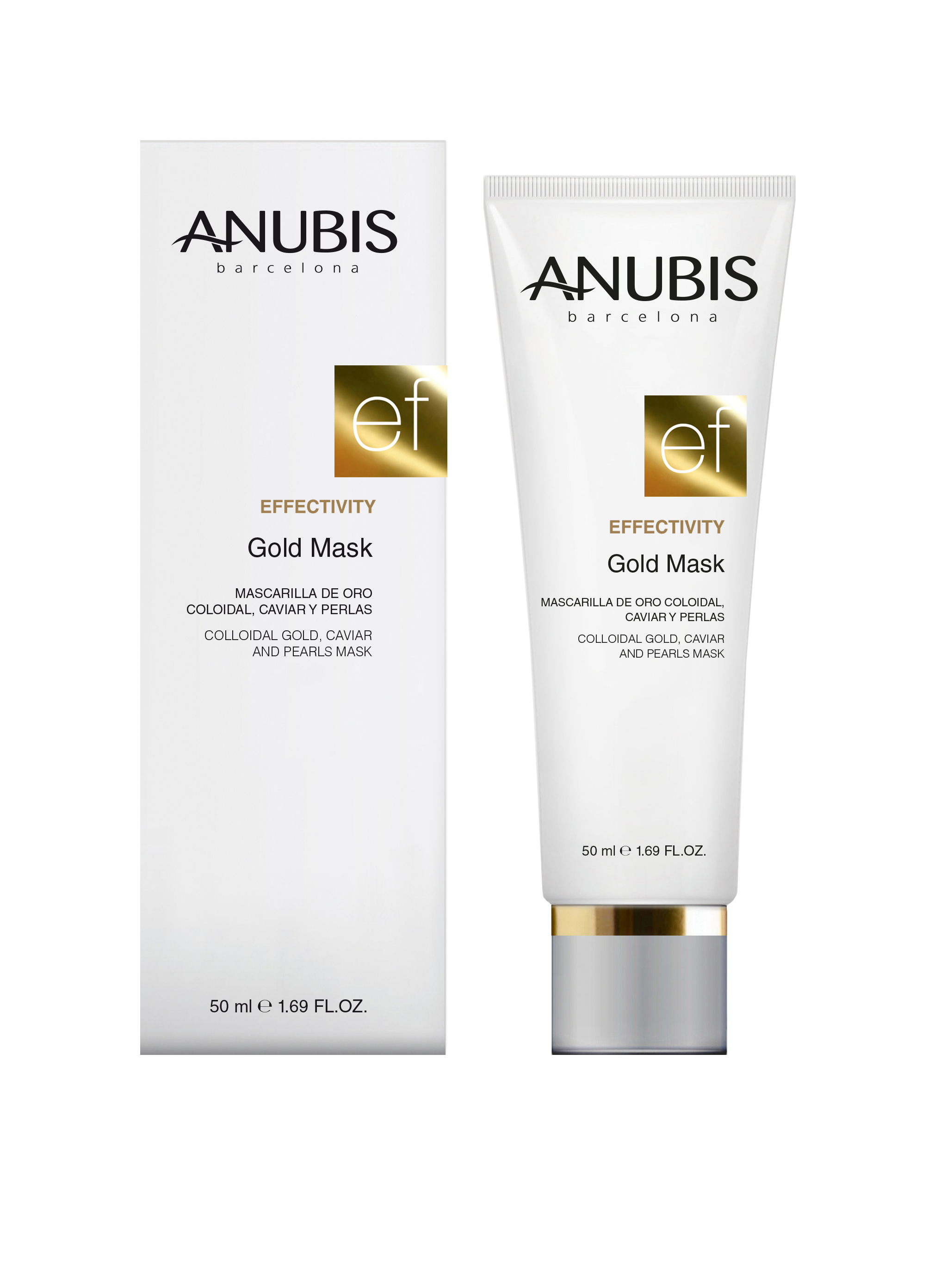 Маска двойного действия «Золотое свечение» Effectivity Gold Mask (50 мл). Malahit Beauty официальные представитель ТМ Biofor и Noon Израиль