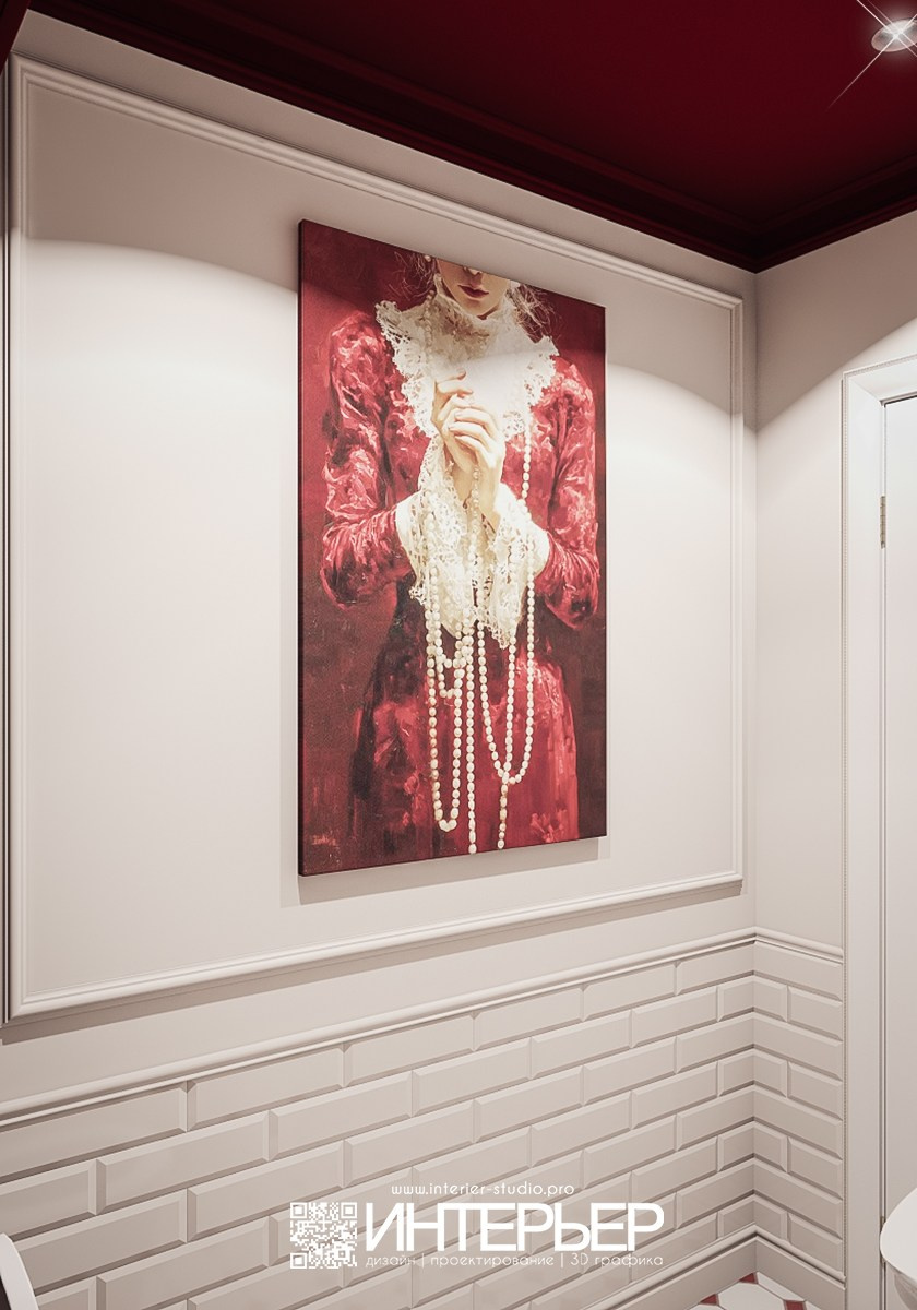 Санузел. Кофейня. Дизайн интерьера, 3D визуализация и 3D моделирование. Создание проектов и чертежей. КМВ: Кисловодск, Пятигорск, Ессентуки и удаленно