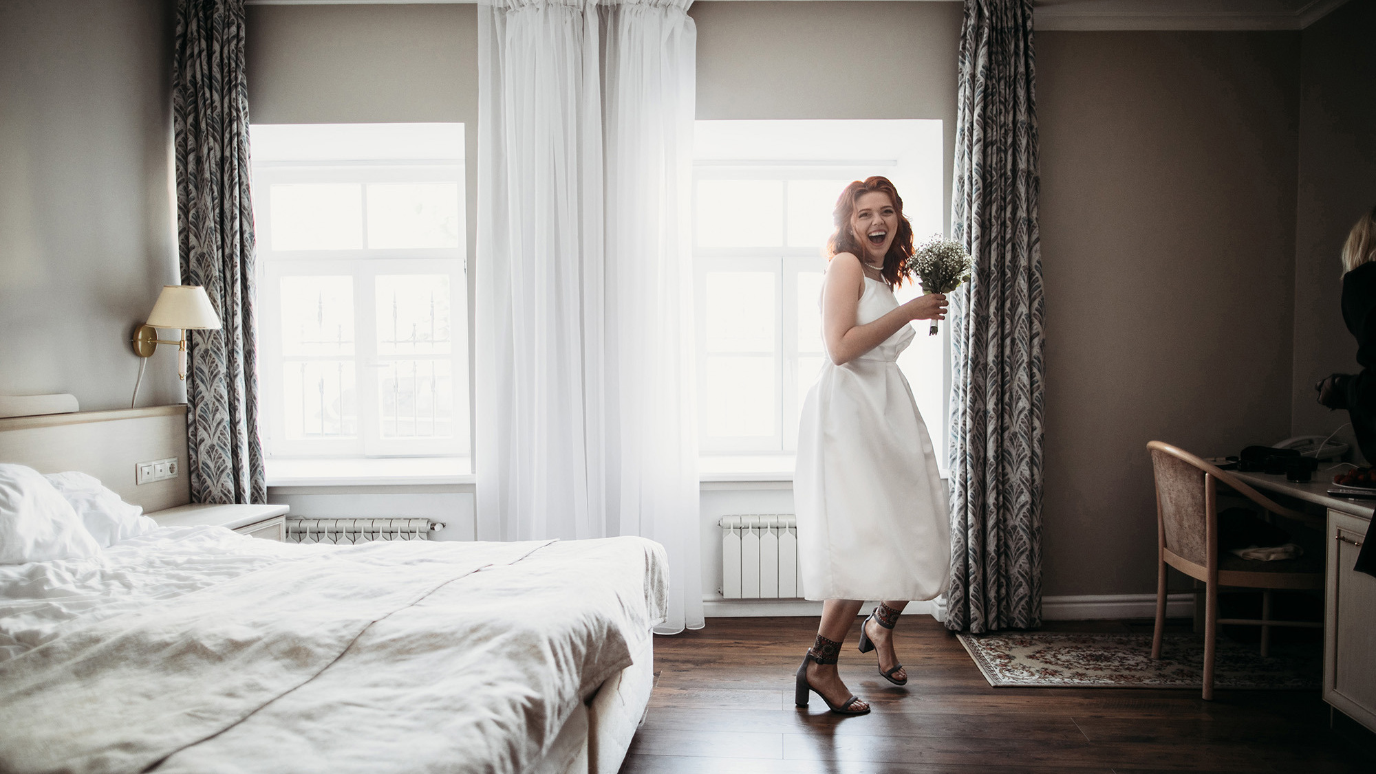 Утро невесты. Свадебный фотограф в Москве Аля Загирова