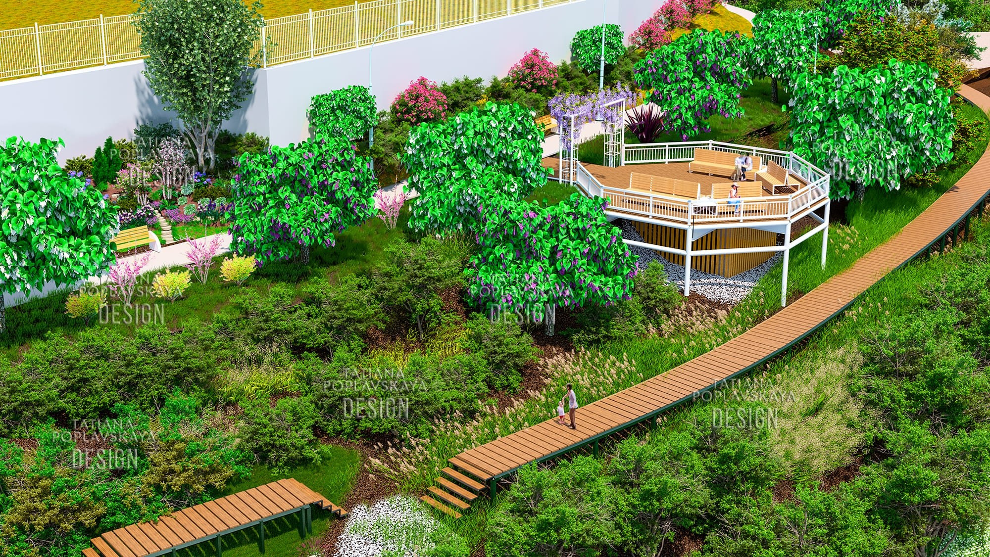 «Парящий остров» смотровая площадка парка 80-летия Краснодарского края. Интерьерный дизайнер в Сочи Поплавская Татьяна. Проектирование интерьеров и организация процесса ремонта