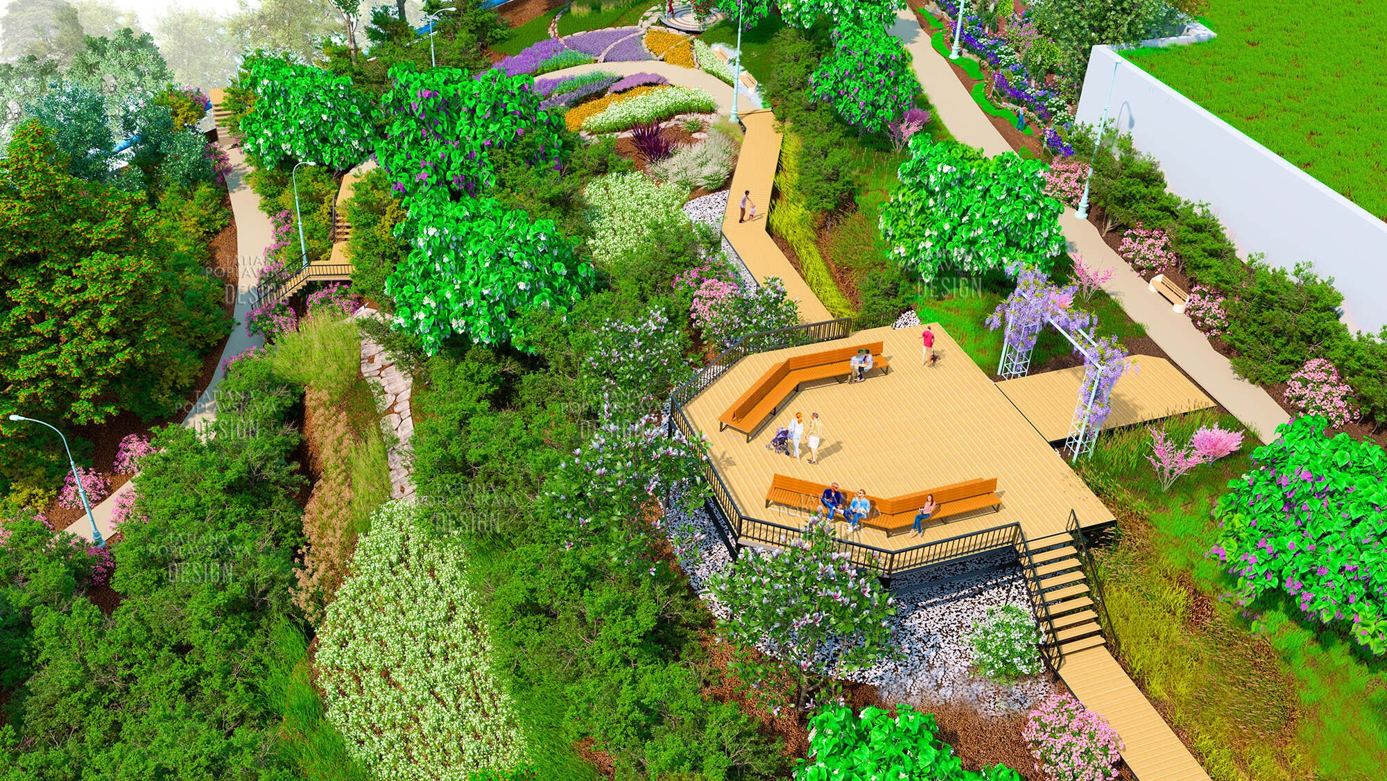 «Парящий остров» смотровая площадка парка 80-летия Краснодарского края. Интерьерный дизайнер в Сочи Поплавская Татьяна. Проектирование интерьеров и организация процесса ремонта