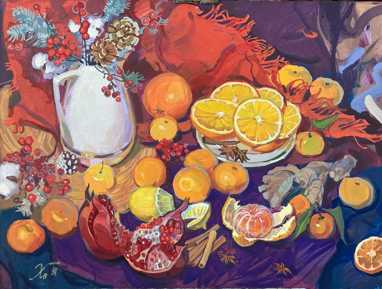 ЖИВОПИСЬ ГАЛЕРЕЯ. Artist Anna Khopta. Oil and Acrylic Paintings. Moscow