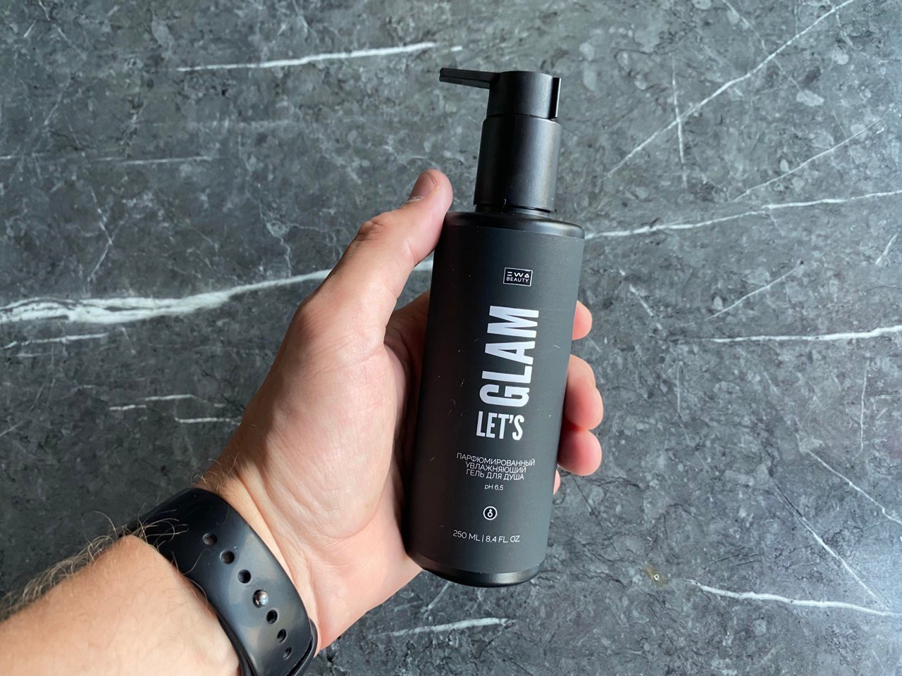 парфюмированный гель для душа LET’S GLAM от EWA Product