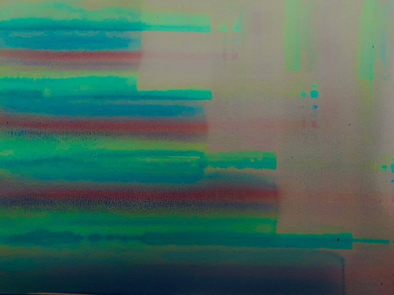 Выставка Bela Nusueva ''Неоновая геометрия'' в НИИ PARAZIT