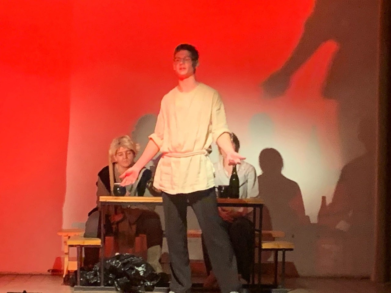 На дне в рамках проекта «Литература и театр»