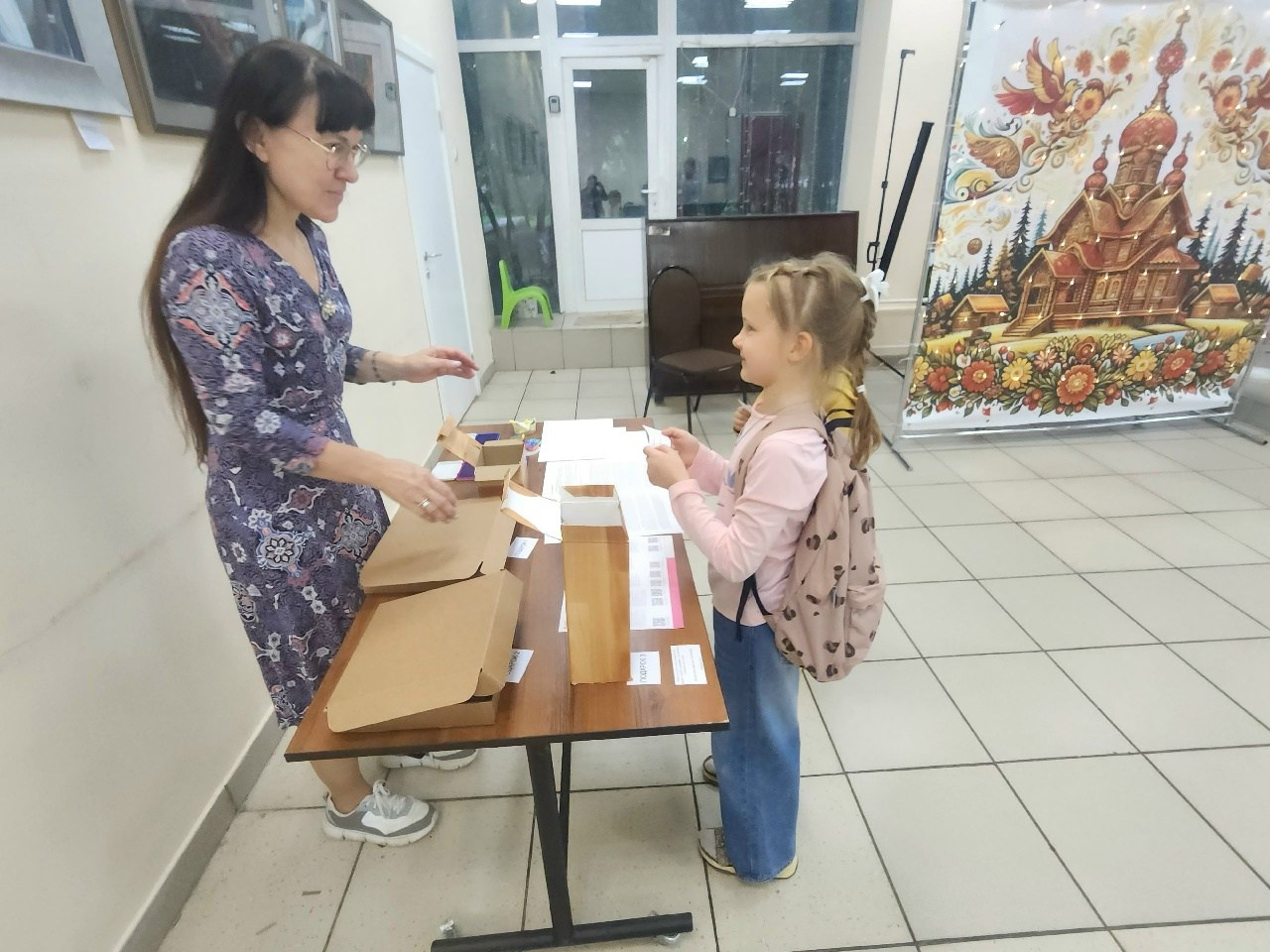 Открытие выставки «Сказы странствий и грез». Ефремова Ольга. Художник