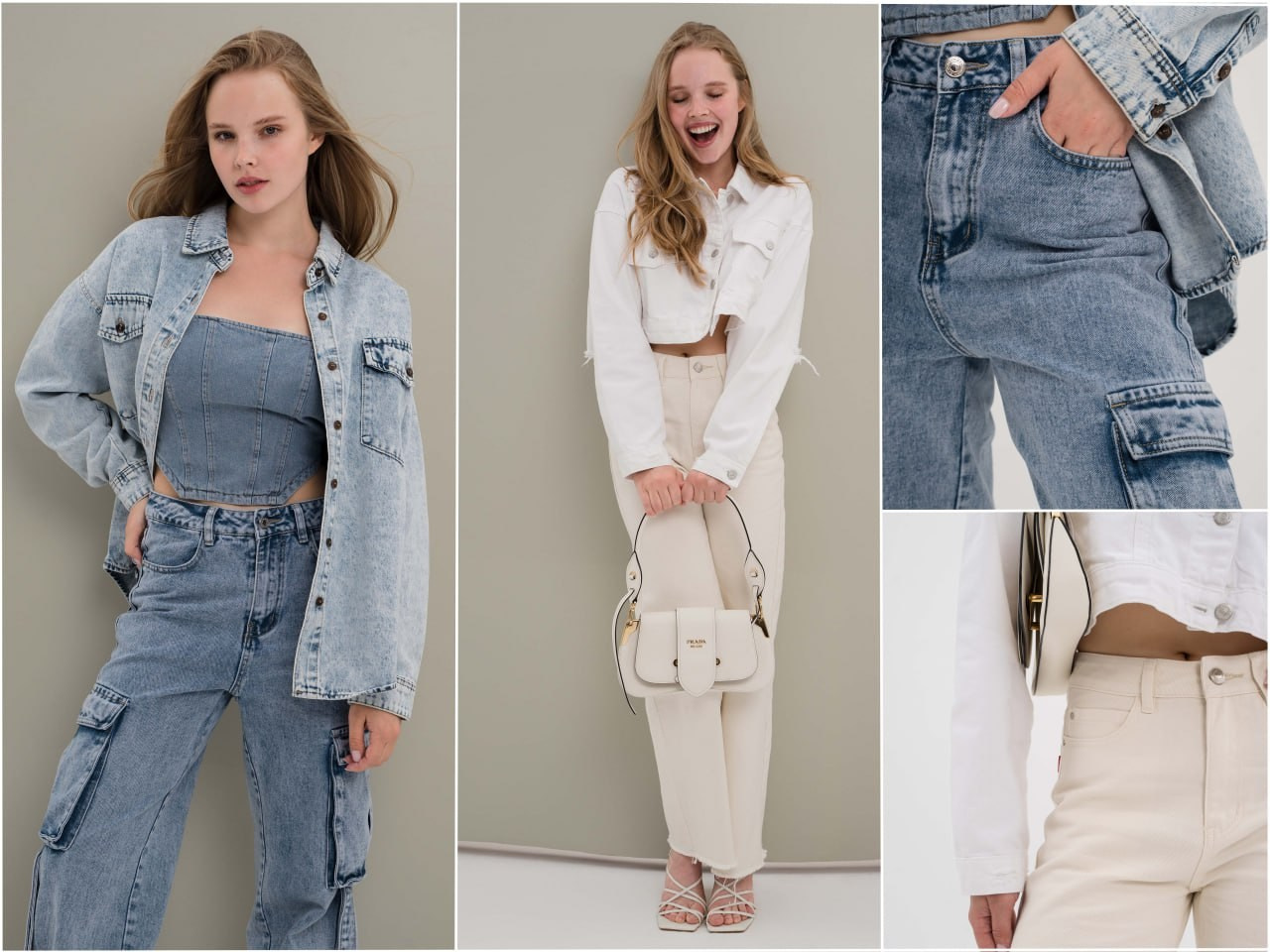 джинсовый костюм