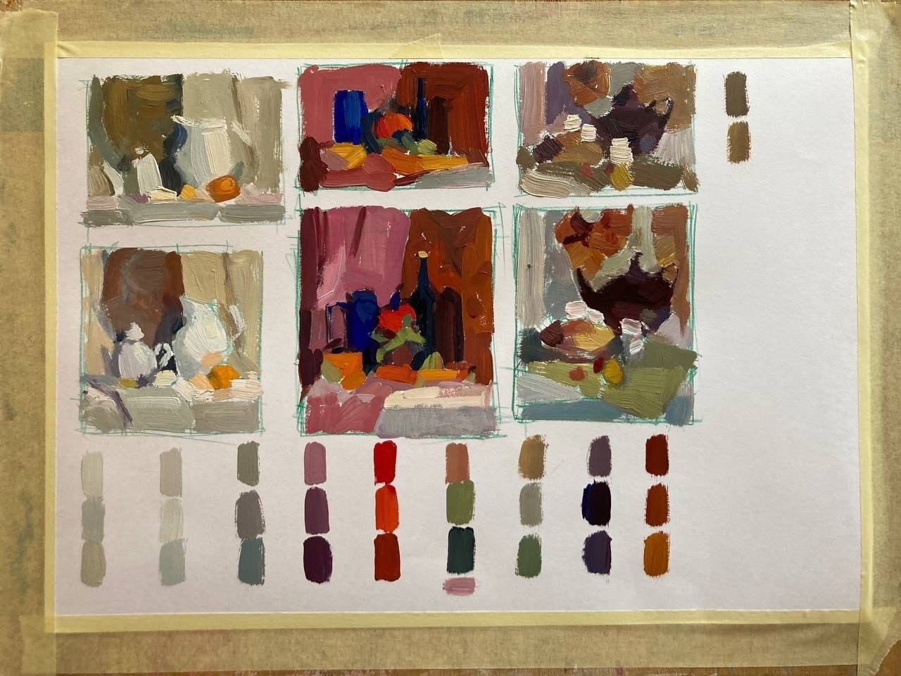 Acryl. Artist Anna Khopta. Oil and Acrylic Paintings. Moscow