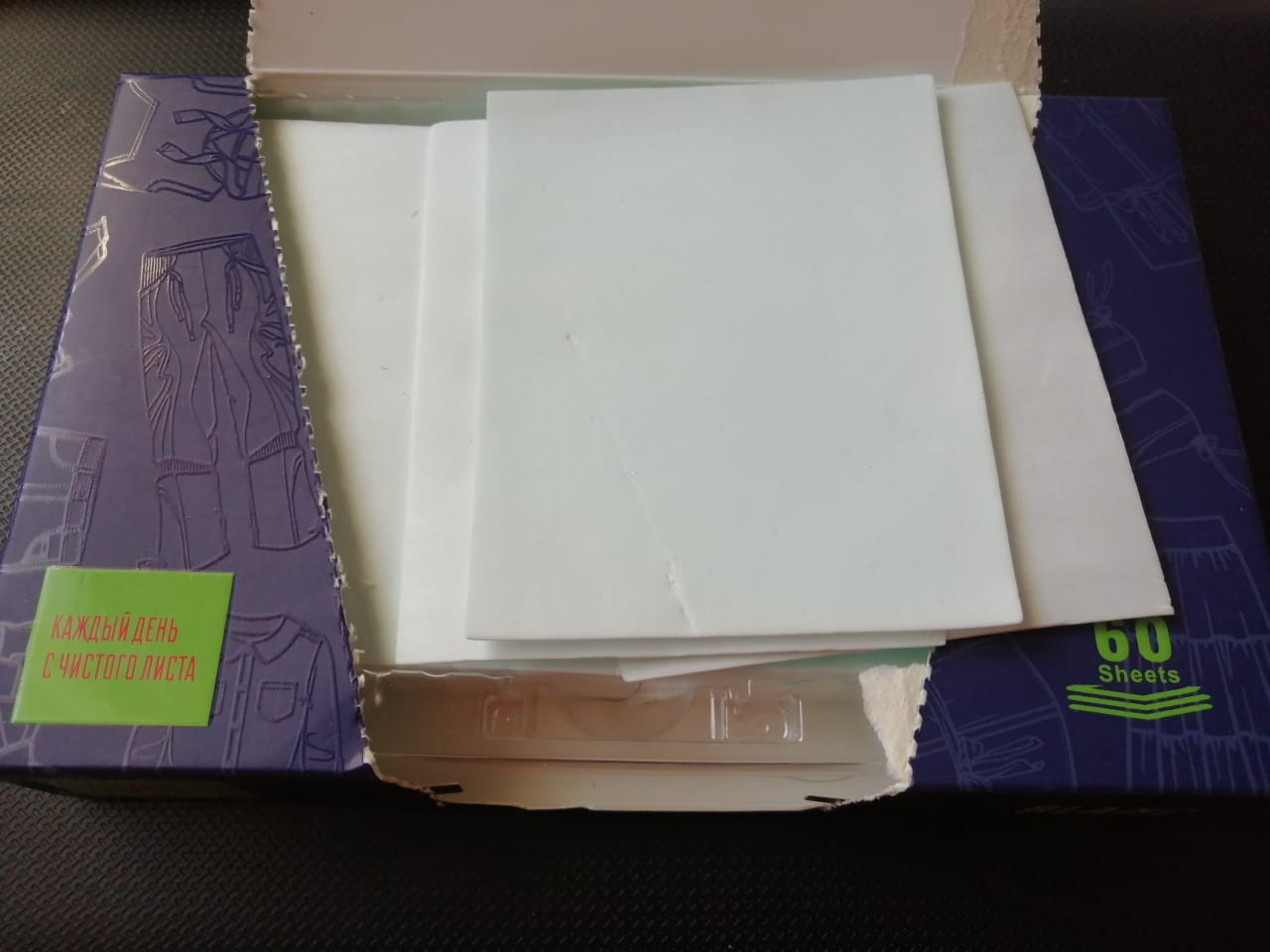 Универсальные пластины для стирки Biotrim от&nbsp;Гринвей в открытой коробке