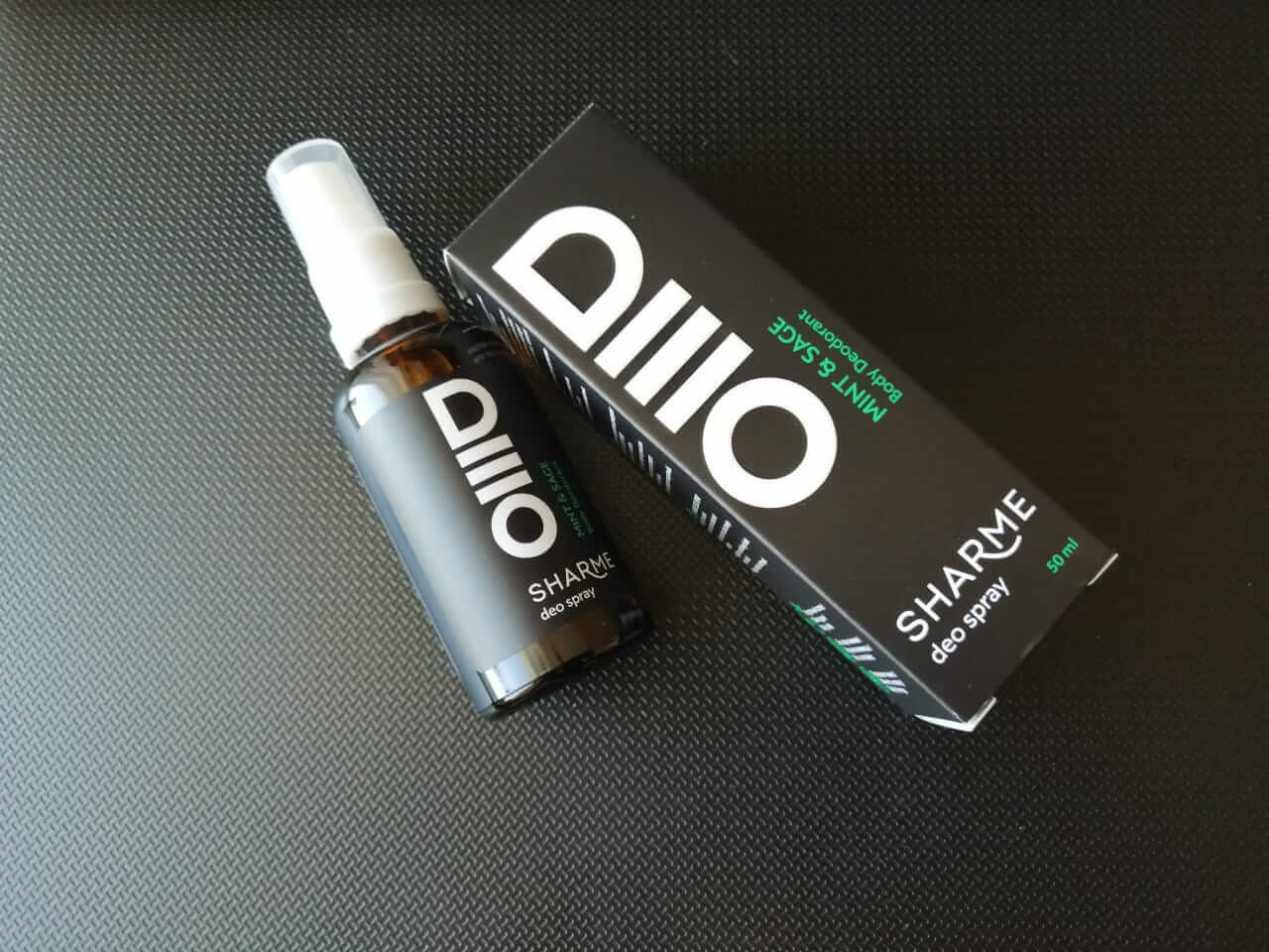 Дезодорант Гринвей шалфей и мята флакон и коробочка