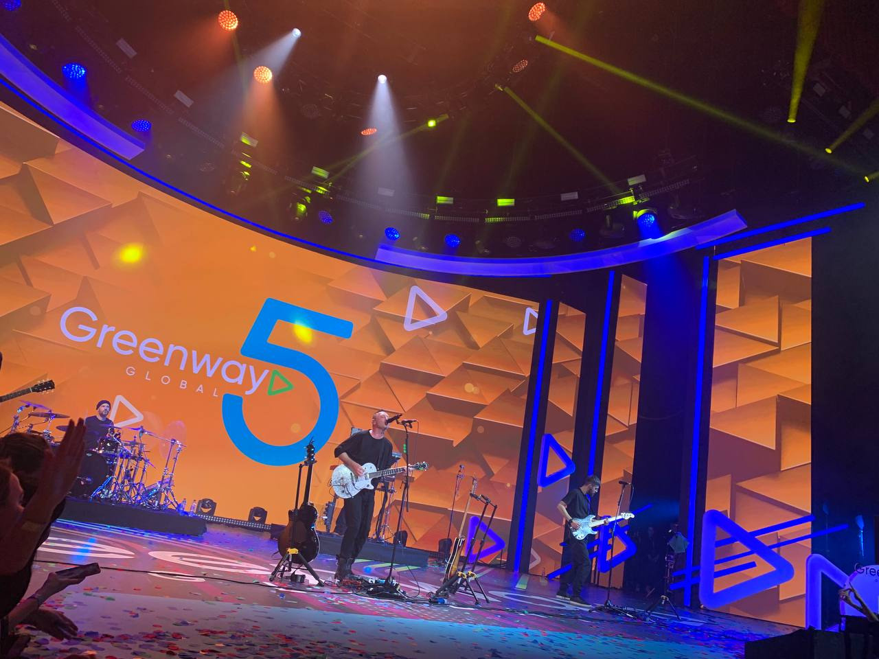 Юбилей компании Greenway в Crorus City Holl. Группа Звери.