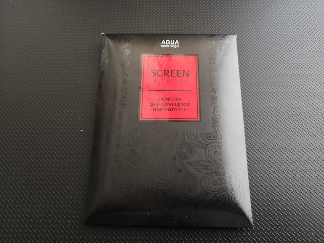 Салфетка для планшетов и мониторов AQUAmagic Screen в упаковке